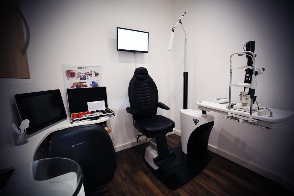 Eye Care Test Room